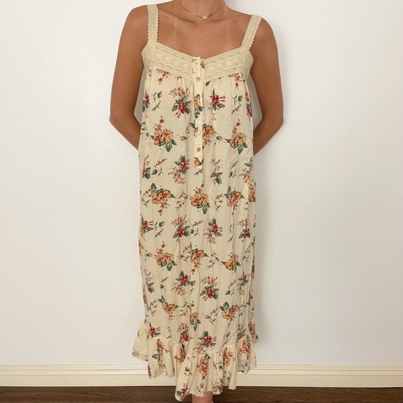 Victoria's Secret Dresses & Skirts - Victoria's Secret Country Cotton Prairie Dress (Flaw) Easy Fix